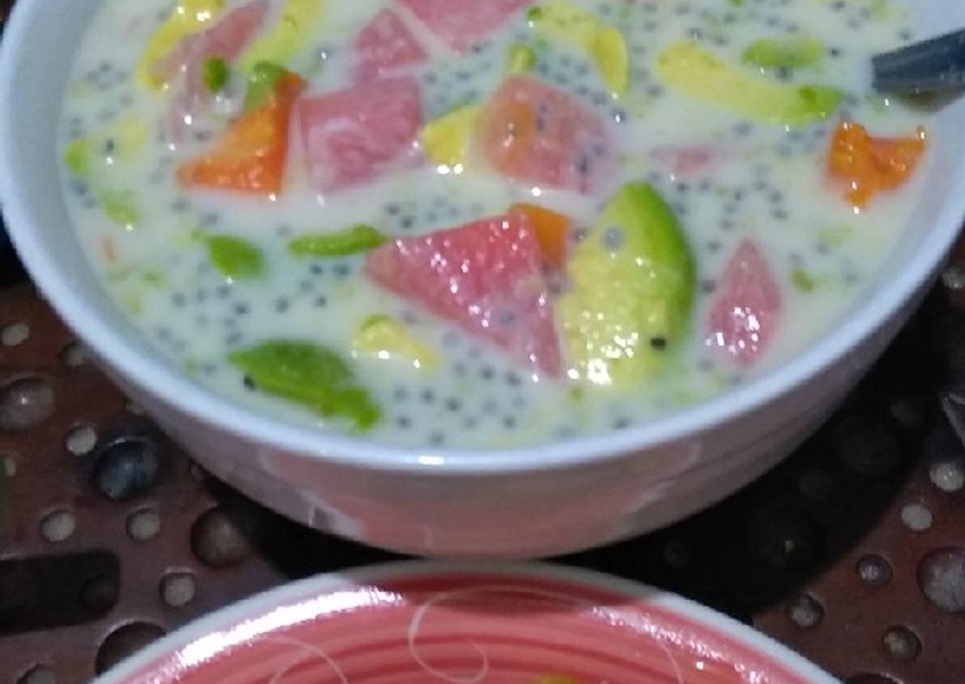 Sop buah sederhana