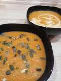 Soupe de potimarron / panais / radis meat / rutabaga, tous BIO