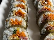 Una foto de coreano relleno