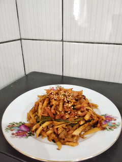 Foto resep Bengkoang tumis sosis sehat & diet friendly