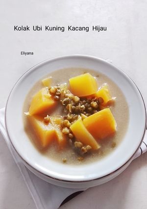 Foto resep Kolak ubi kuning kacang hijau