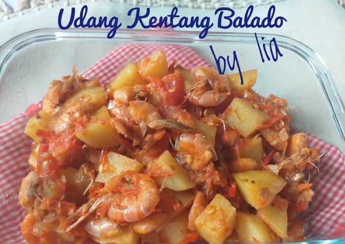 Udang Kentang Balado