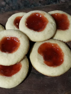Una foto de Pepas con mermelada