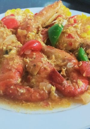 Foto resep Resep Udang Saus Telur Ala Shebb's Kitchen