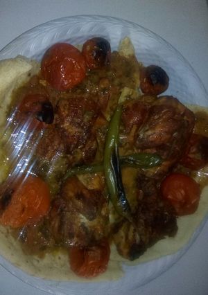 صورة لوصفة دجاج مشوي بالفرن