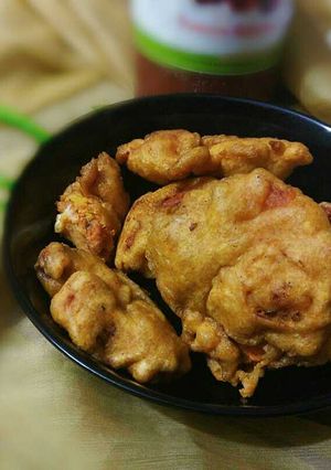A picture of Chicken pakoda.
