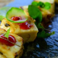 Malai Paneer Tikka A picture of Malai Paneer Tikka.