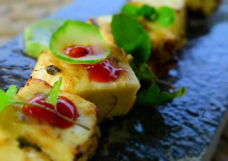 Simple Way to Prepare Any-night-of-the-week Malai Paneer Tikka