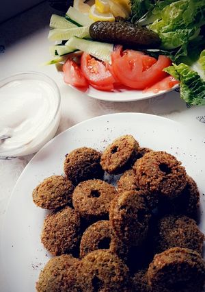 صورة لوصفة فلافل السورية
