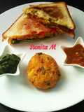 Rice-Cutlet Sandwich