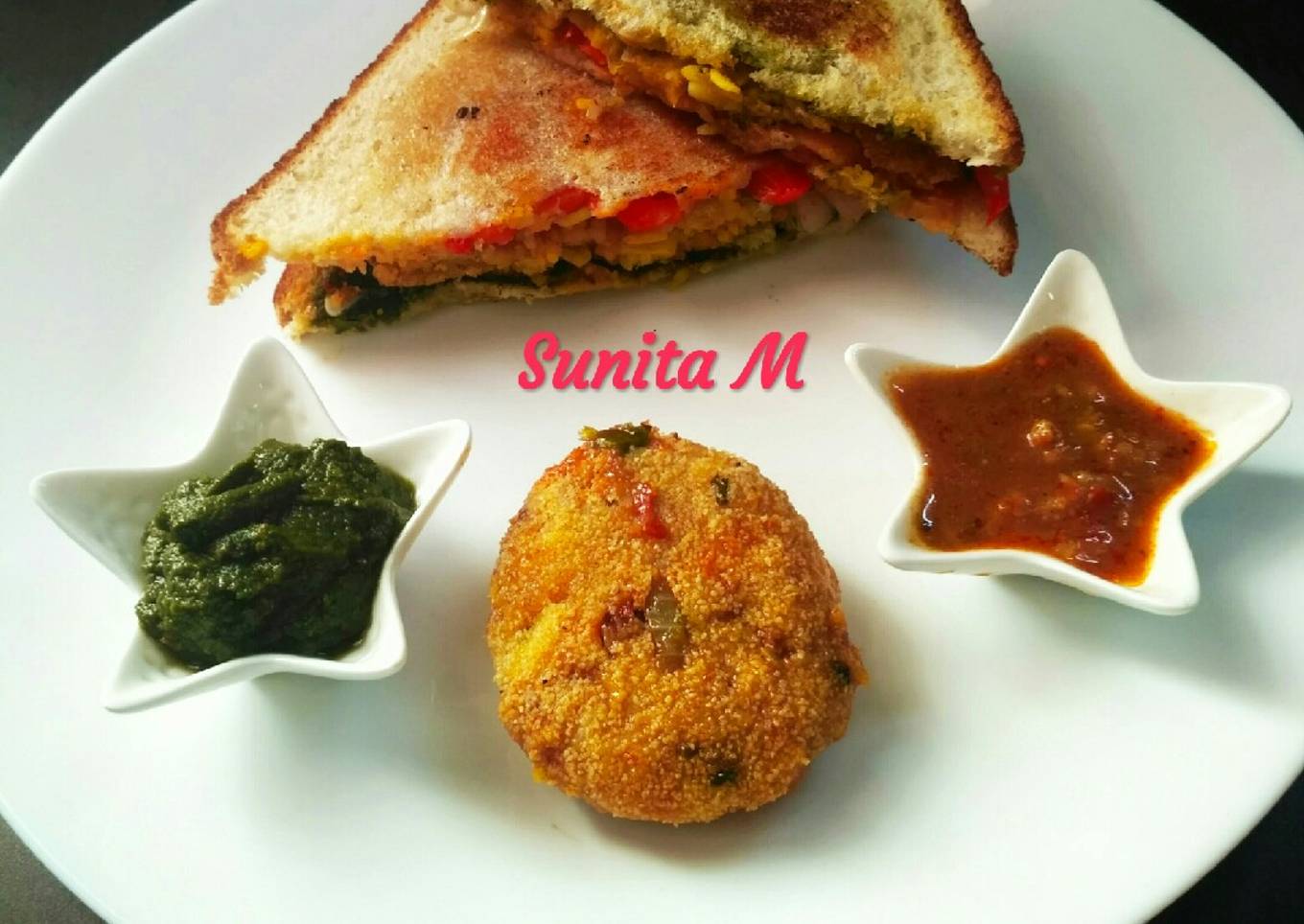 Rice-Cutlet Sandwich