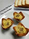 Quiche Lorraine Roti Tawar isi Tempe Saus Szechuan