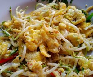 Cara Memasak Orak arik tauge telur Lezat Mantap Cara Memasak Orak arik tauge telur Lezat Mantap