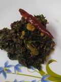 Fresh Amaranthus stem fry