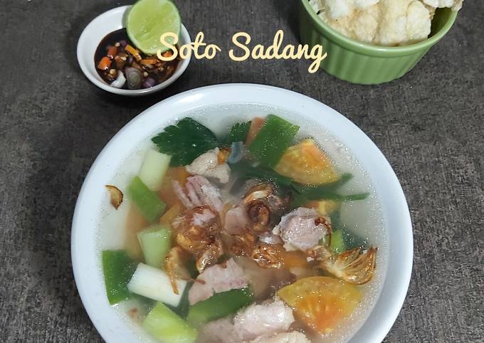 Soto Sadang, khas Purwakarta