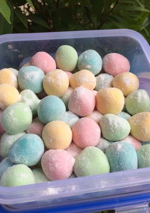 Foto resep Bola-bola susu