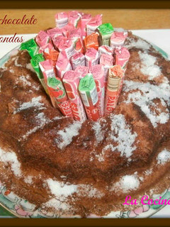 Una foto de Tarta de chocolate en microondas