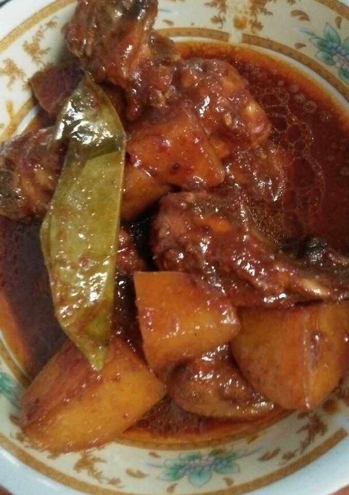 Foto resep Semur ayam kecap
