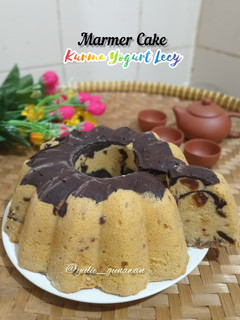 Foto resep Marmer Cake Kurma Yogurt Lecy