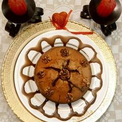 A picture of Coffee Walnut Cake.