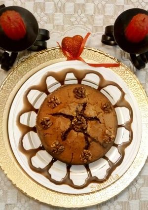 A picture of Coffee Walnut Cake.