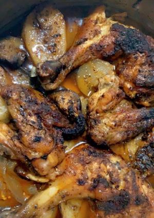 صورة لوصفة صينية دجاج بالفرن🧡🔥