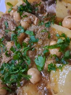 صورة لوصفة طبق الدوارة بالبطاطا