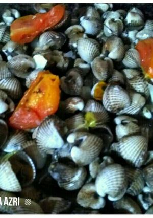Foto resep Kerang rebus bumbu cemplung