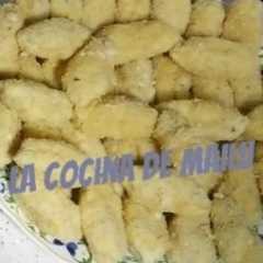Una foto de Croquetas de pollo con nata, sin gluten