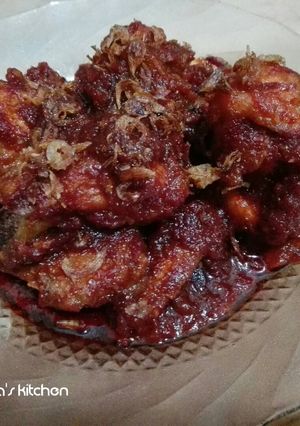 Foto resep Ayam Masak Habang Khas Banjar