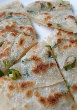 蔥油餅 的食譜成品照片
