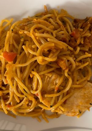 Una foto de Sopa seca