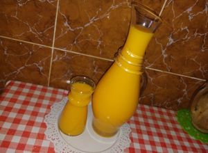 صورة لوصفة عصير البرتقال🍊 والجزر🥕