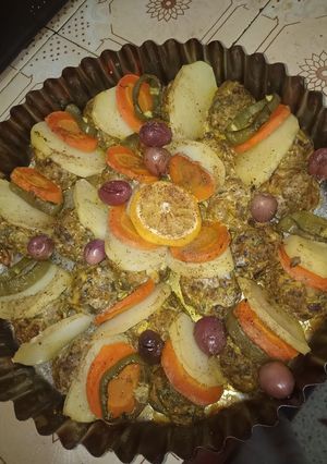 صورة لوصفة السرديل كفتة فالفران