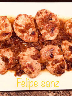 Una foto de Solomillo de cerdo al Oporto