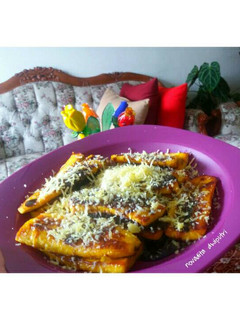 Foto resep Pisang Mentega Coklat Keju