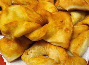 Una foto de Rulos fritos, receta de la abuela, o tortas fritas