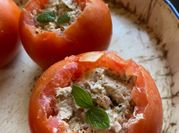 Una foto de tomate ciboulette