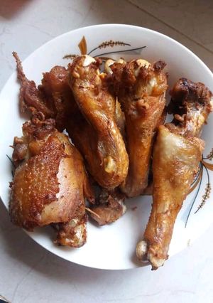 A picture of Fried chicken.