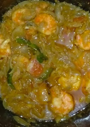 🍤🍤চিংড়ি ভুনা🍤🍤 রেসিপির প্রধান ছবি