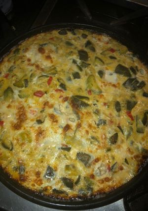 Una foto de Souflé de zapallito con queso🧀