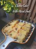 Cheese Cake With Mixed Fruits (Non Stick Pan)