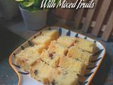 Cheese Cake With Mixed Fruits (Non Stick Pan)