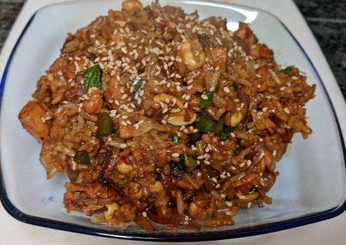 Recipe of Bobby Flay Thai Basil Chicken and Rice
