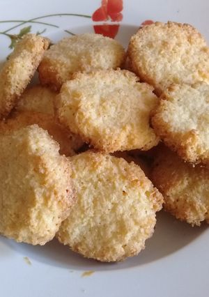 Una foto de Galletas de coco