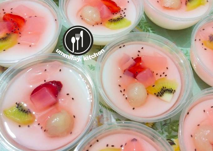 Resep 19 Silky Puding Buah Selembut Sutra Anti Gagal Oleh Marina Farda Cookpad