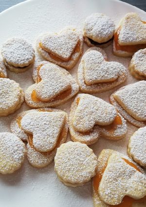 Lekváros teasütemény recept fotója