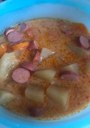 Krumplileves recept fotója