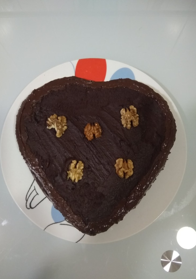 Una foto de Brownie de avellana y chocolate
