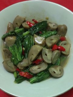 Foto resep Tumis Jamur Sawi